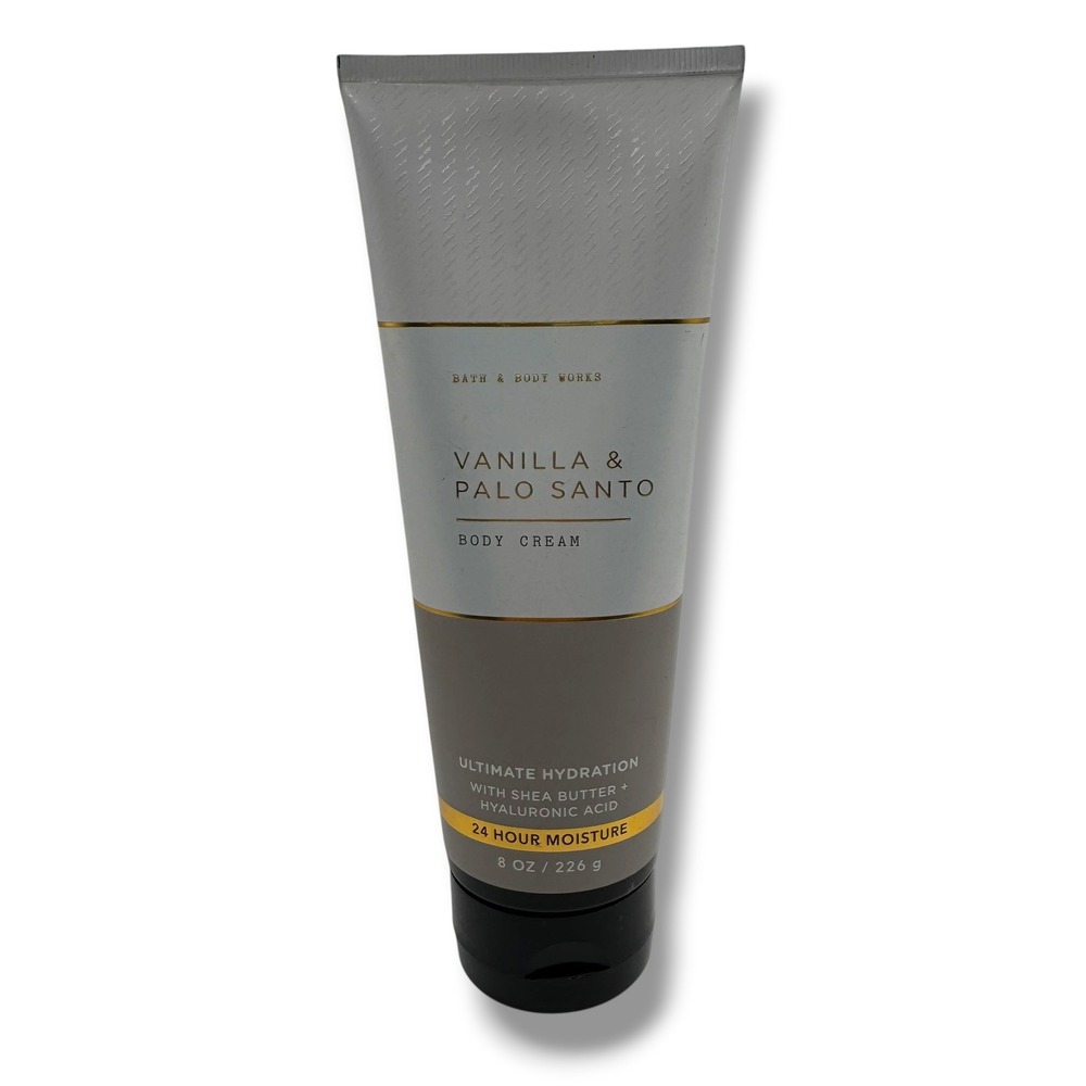 Bath & Body Works Vanilla & Palo Santo Ultimate Hydration Body Cream 8oz Women's